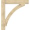 Ekena Millwork Thorton Block Rough Sawn Bracket, Douglas Fir, 6"W x 44"D x 48"H BKT06X44X48THR05RDF - alternate 3
